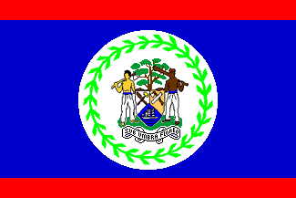 国旗, 伯利兹